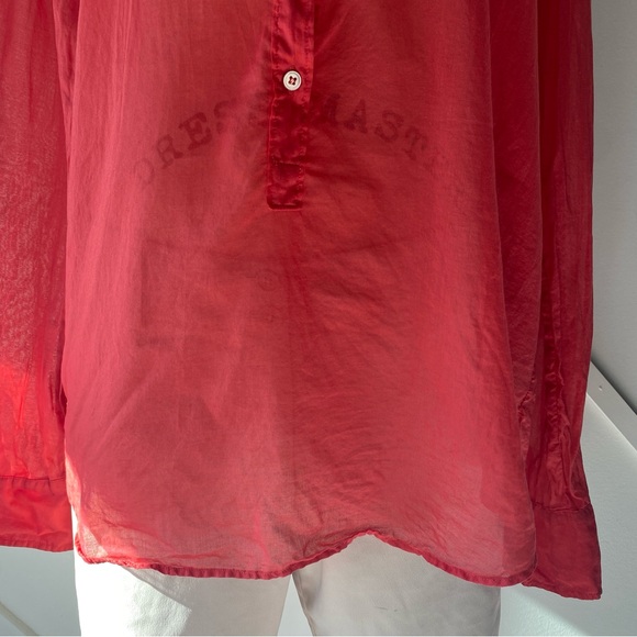 Forte Forte Collarless Long Sleeved Blouse - 3 - Picture 7 of 12